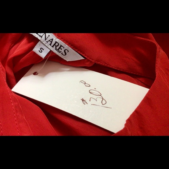 💃Host Pick💃Benares NWT tunic dress beautiful silk feel - Picture 11 of 16